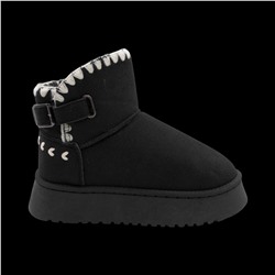 Угги MU6-1 черные п/п