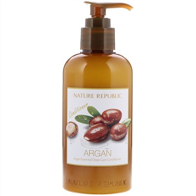 Nature Republic, Argan Essential Deep Care Conditioner, 10.13 fl oz (300 ml)