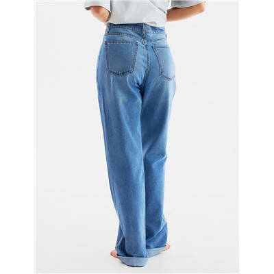 Джинсы женские бойфренды MINAKU SELVEDGE denim, размер 40, синие