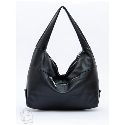 Сумка женская кожаная 0952CH black Polina&Eiterou в Новосибирске