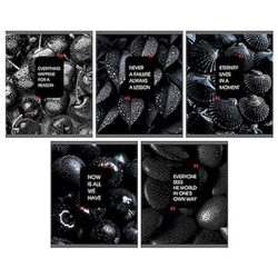 Тетрадь  48л клетка "Natural Black" ТКЛ489677 Listoff