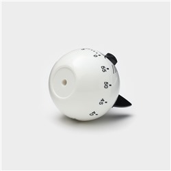 Таймер механический Доляна «Котёнок», кухонный, белый