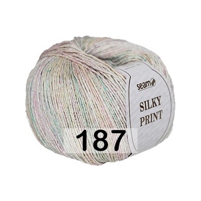 Пряжа Сеам Silky print