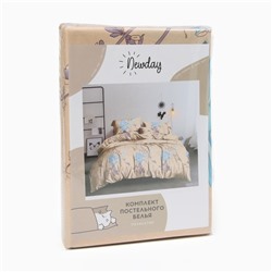 Постельное бельё 2-спальное Newday Soft time, полисатин