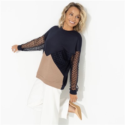 Свитшот оверсайз, Любимый образ (шоколадный мусс)