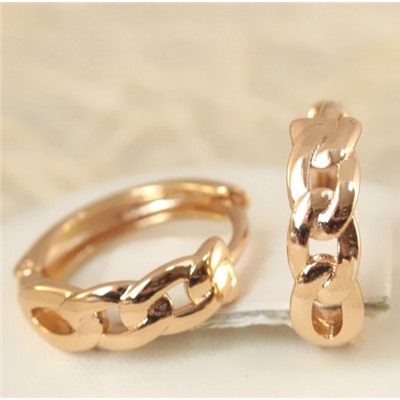 Серьги позолота  H01-15308