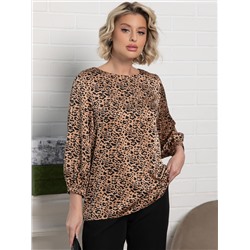 Блуза Прерия (коричневый) Б15124-30М