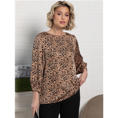 Блуза Прерия (коричневый) Б15124-30М