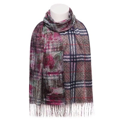 Палантин CY2147 двухсторонний