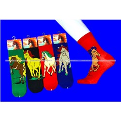 Носки универсальные ЦВЕТНЫЕ Символ 2026 года арт. 1868