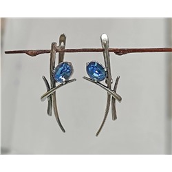 Серьги "Штрих"