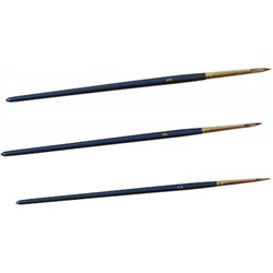 Набор кистей 3 шт: (№2,4,6) высококачств.нейлон, профиль конус. 82374 Centrum