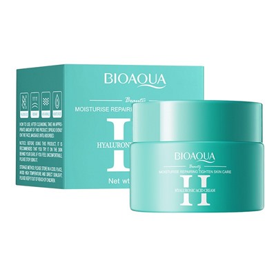 Крем для лица гиалуроновой кислотой и церамидами BIOAQUA, 60 гр.