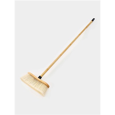 Щётка для пола Meli, 30×130 см, ворс 7 см, бамбук