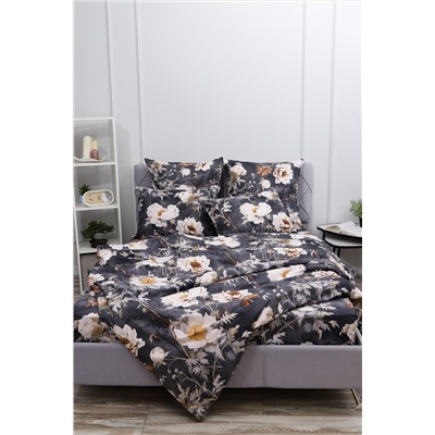 Наволочка поплин Темная ночь 2