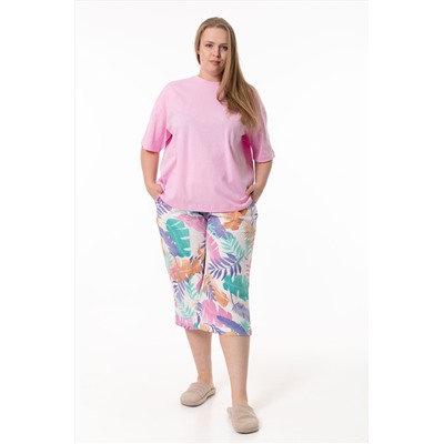 Пижама футболка и капри М325385рм