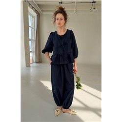 Блузка  NATURE093/04/Синий