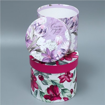 Набор коробок 5 в 1, упаковка подарочная, «Цветочный сад», 13×14 ‒ 19.5×22 см