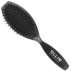 OLLIN Щётка массажная Glossy 9 рядов нейлоновая щетина
