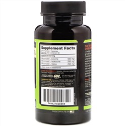 Optimum Nutrition, BCAA 1000 Caps, мега-размер, 1 г, 60 капсул