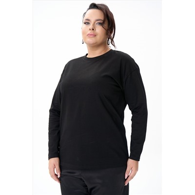 Лонгслив (черный)