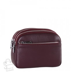 Сумка женская кожаная 8081NN wine red Natale Navetta