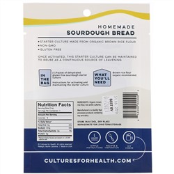 Cultures for Health, Gluten-Free Sourdough , 1 Packet, .08 oz (2.4 g)