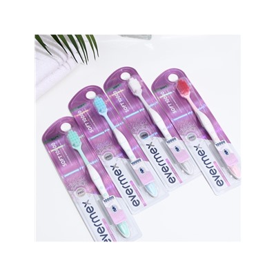 Зубная щётка Evermex мягкая, микс