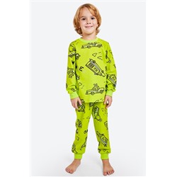 Хлопковая пижама для мальчика Happyfox
