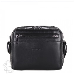 Сумка мужская кожаная 802-1GH black Heanbag