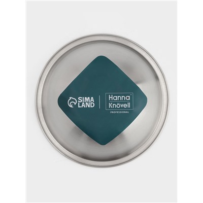 Миска Hanna Knövell, 500 мл, d=14 см, толщина 0.4-0.5 мм, нержавеющая сталь