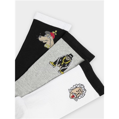 НОСКИ МУЖСКИЕ (3 пары) 107A-2492