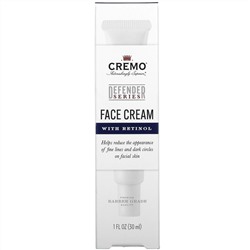 Cremo, Defender Series, Face Cream With Retinol, 1 fl oz (30 ml)