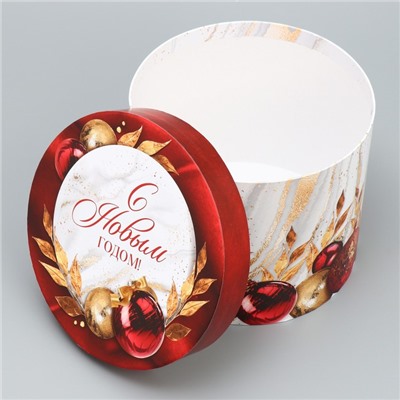 Набор подарочных коробок 5 в 1 «Классический Новый год», 13×14‒19.5×22 см