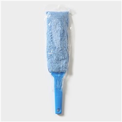 Щётка для уборки Доляна, гибкая, 7×37.5 см, голубая