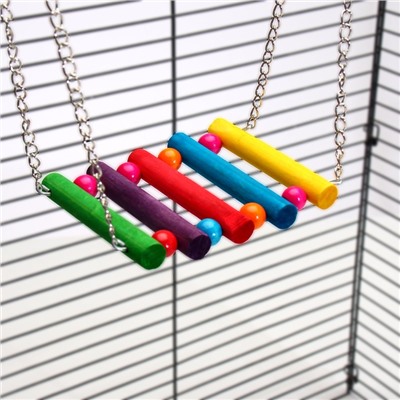 Качели-лесенка для птиц, длина цепи 36 см