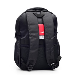 Рюкзак "Street Style" подростковый 48x31x17 см (25 л) 700 г, влагостойкий нейлон, 2 отделения на молнии, одно с уплотненным отделением для ноутбука до 17 дюймов и книг, 2 передних кармана на молнии, уплотненная спинка и уплотненные лямки, багажная лента,