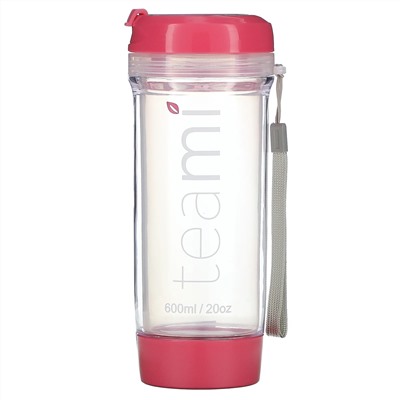 Teami, Tumbler On-the-Go, Pink, 20 oz (600 ml)