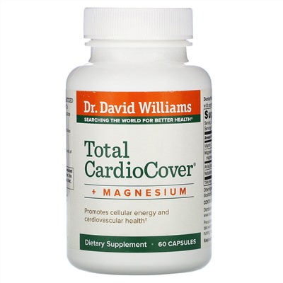 Dr. Williams, Total Cardio Cover + Magnesium, 60 Capsules