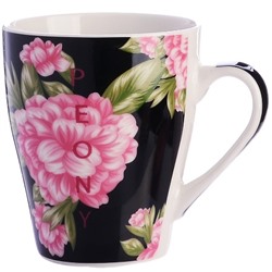 9-31223-2 Кружка 340мл Цветы Peon LR (х36)