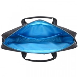 Сумка для ноутбука 15,6" Continent CC-201 GB полиэстер, нейлон, черный, 400х300х50мм (323602)