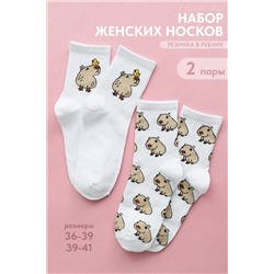 Носки стандарт Капибара (набор 2 пары) НАТАЛИ, 1101572