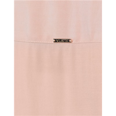 Блузка с широкими манжетами из вискозы с лиоцеллом