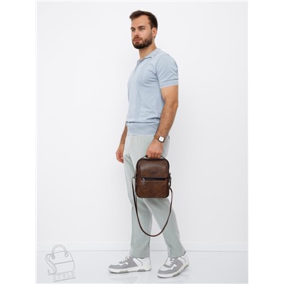 Сумка мужская 6638-2 coffee Jeep в Новосибирске