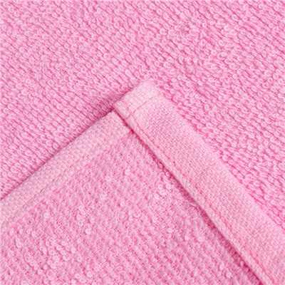 Салфетки махровые декоративные «Этель» Beautiful, 8 шт., 30×30 см, хлопок 100%, фуксия