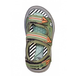 2231 хаки Пляжная обувь для мальчиков (24-29)/18