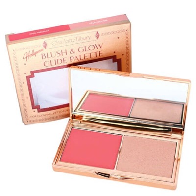 Палетка румяна и хайлайтер Charlotte Tilbury Hollywood Blush & Glow