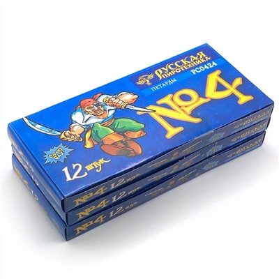 Петарды РС0424 Команда корсара Моргана 4 / Корсар-4