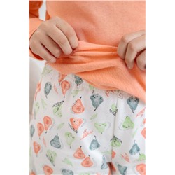 Пижама для девочки Дрема-4 (Оранжевый)