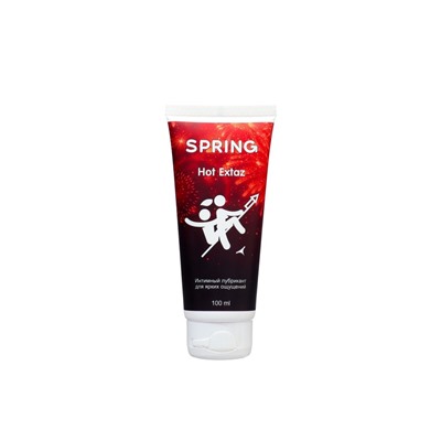 Интимный лубрикант SPRING™ Hot Extaz Go 100 мл (согревающий), с возбуждающим эффектом
